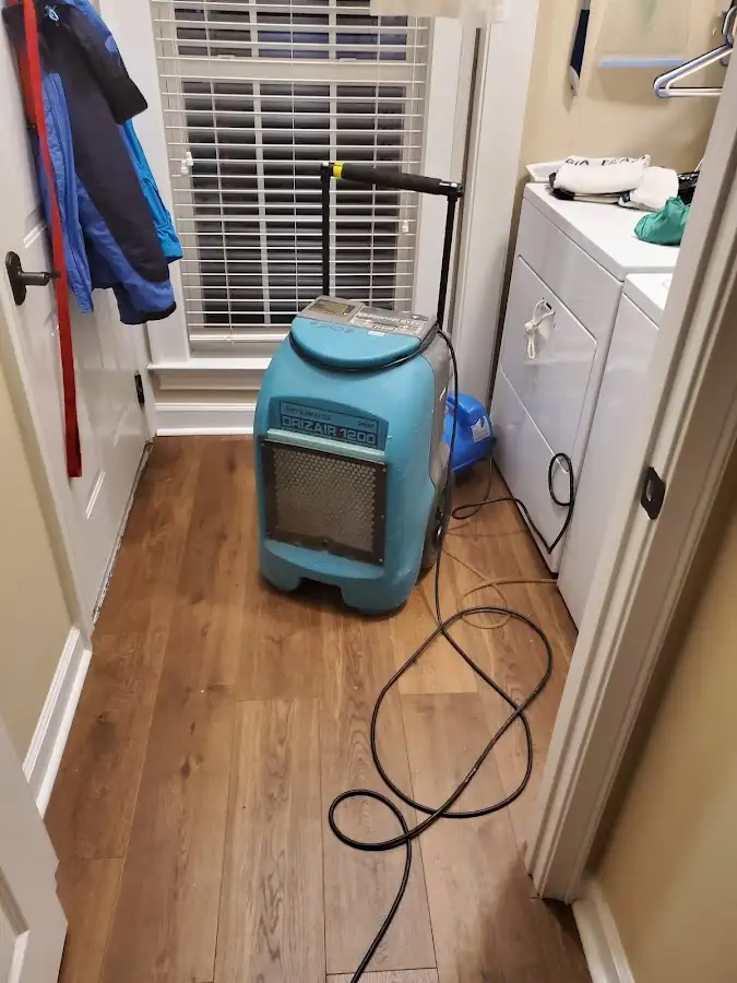 Commercial dehumidifier deployed for Flood Damage Cleanup in Cottleville