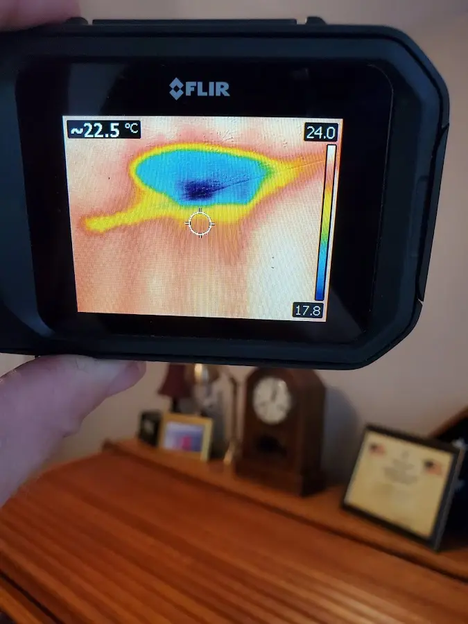 Thermal imaging inspection for water damage in Cottleville