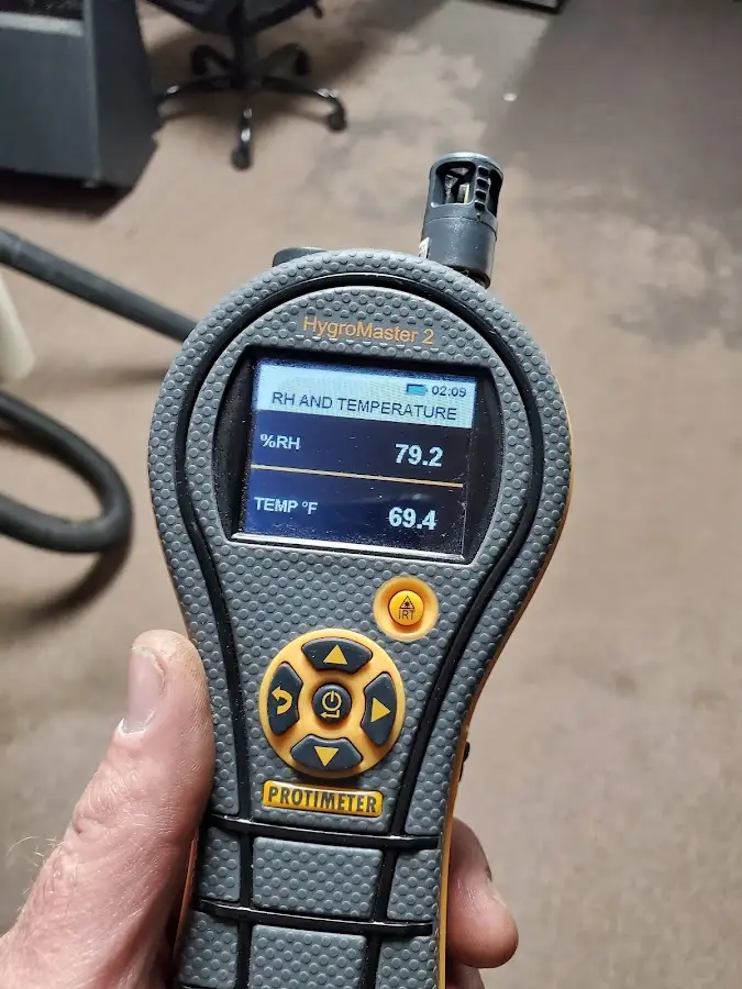 Moisture meter humidity assessment for Mold Remediation & Removal in Cottleville